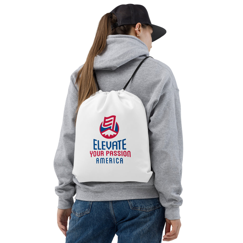 Drawstring bag-Elevate Your Passion America | Be Proud Of Your Country