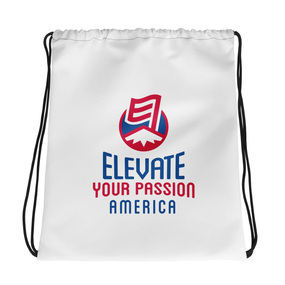 Drawstring bag-Elevate Your Passion America | Be Proud Of Your Country