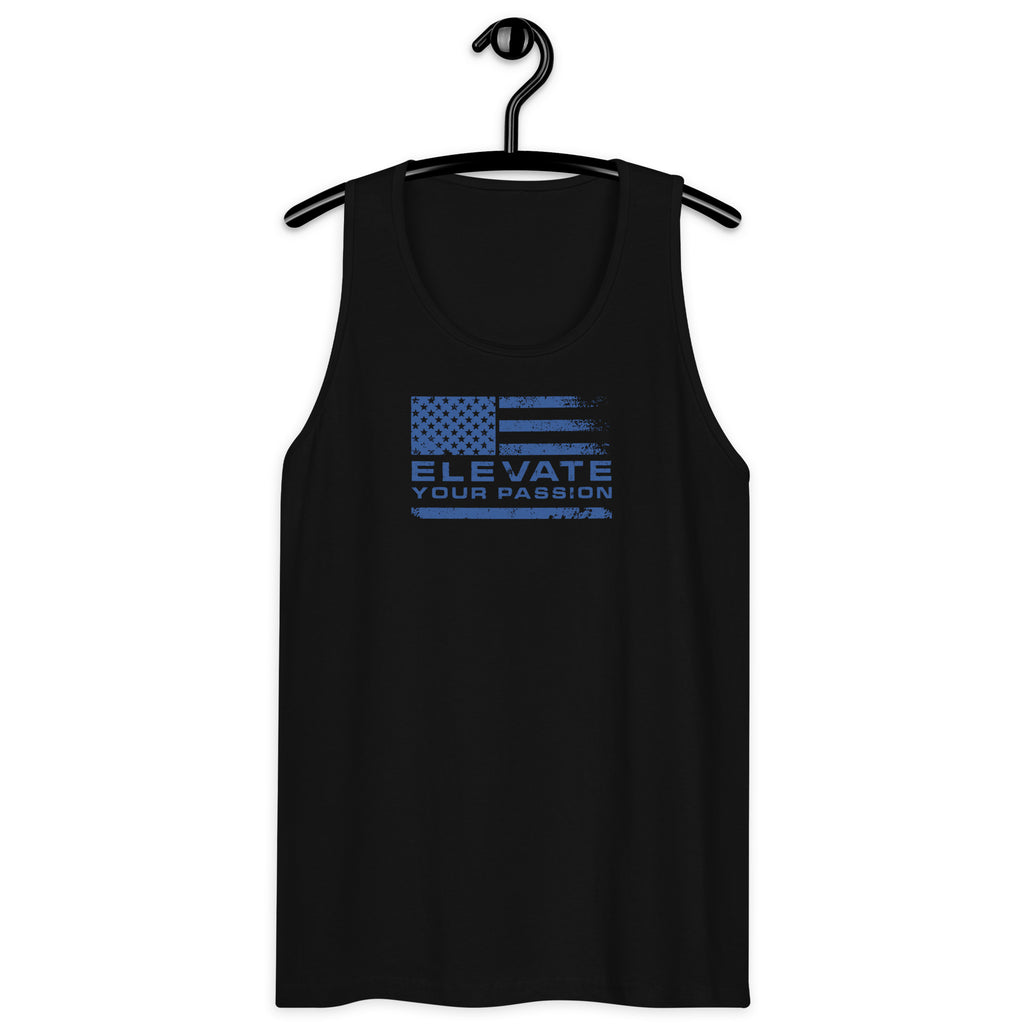 Men’s premium tank top-Elevate Your Passion America | Be Proud Of Your Country