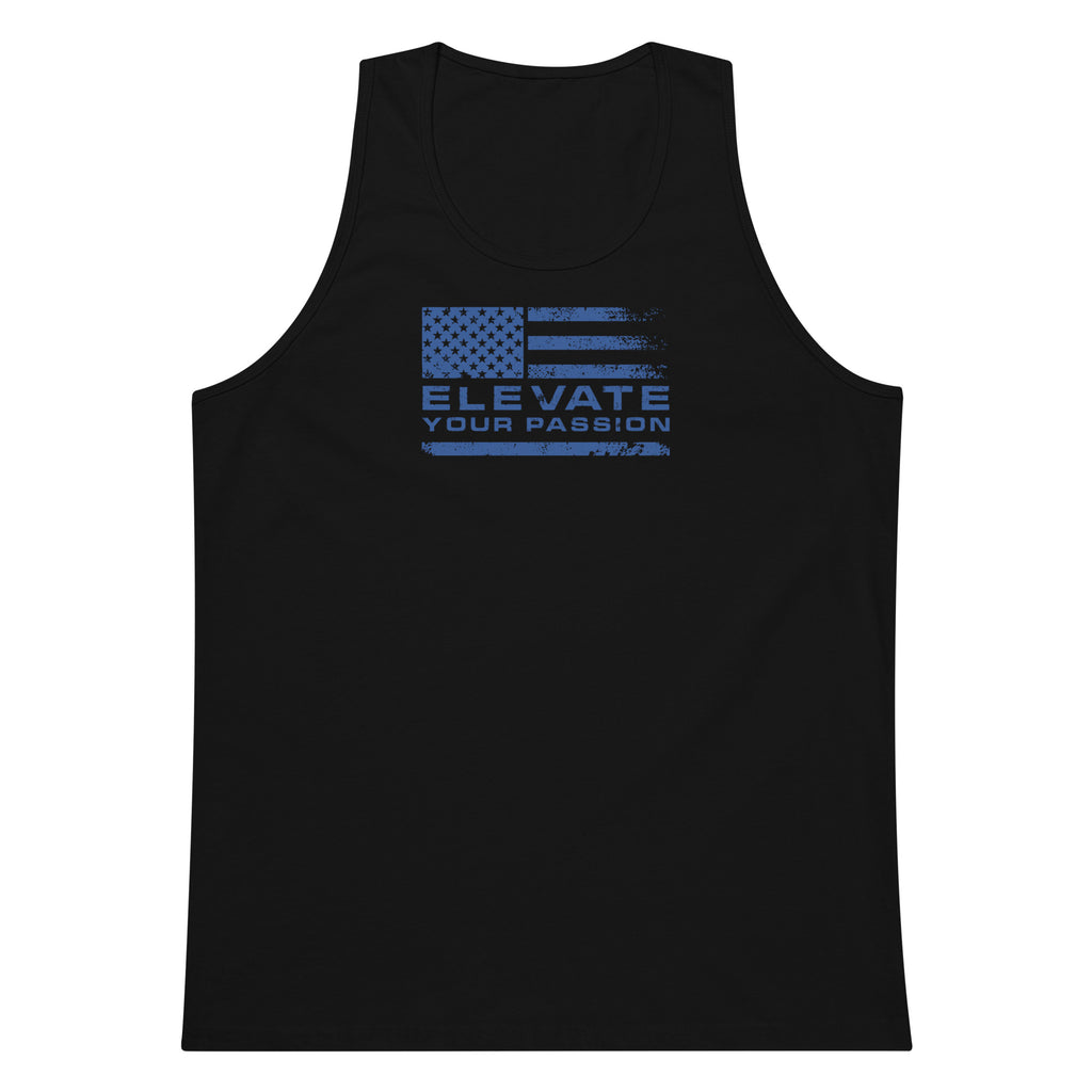 Men’s premium tank top-Elevate Your Passion America | Be Proud Of Your Country