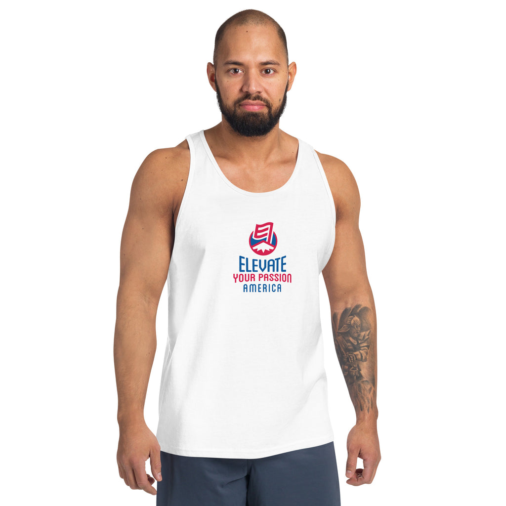 Unisex Tank Top-Elevate Your Passion America | Be Proud Of Your Country