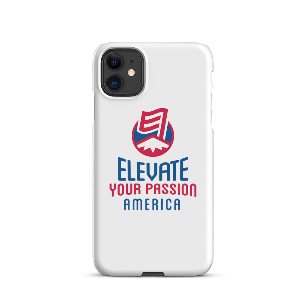 Snap case for iPhone®-Elevate Your Passion America | Be Proud Of Your Country
