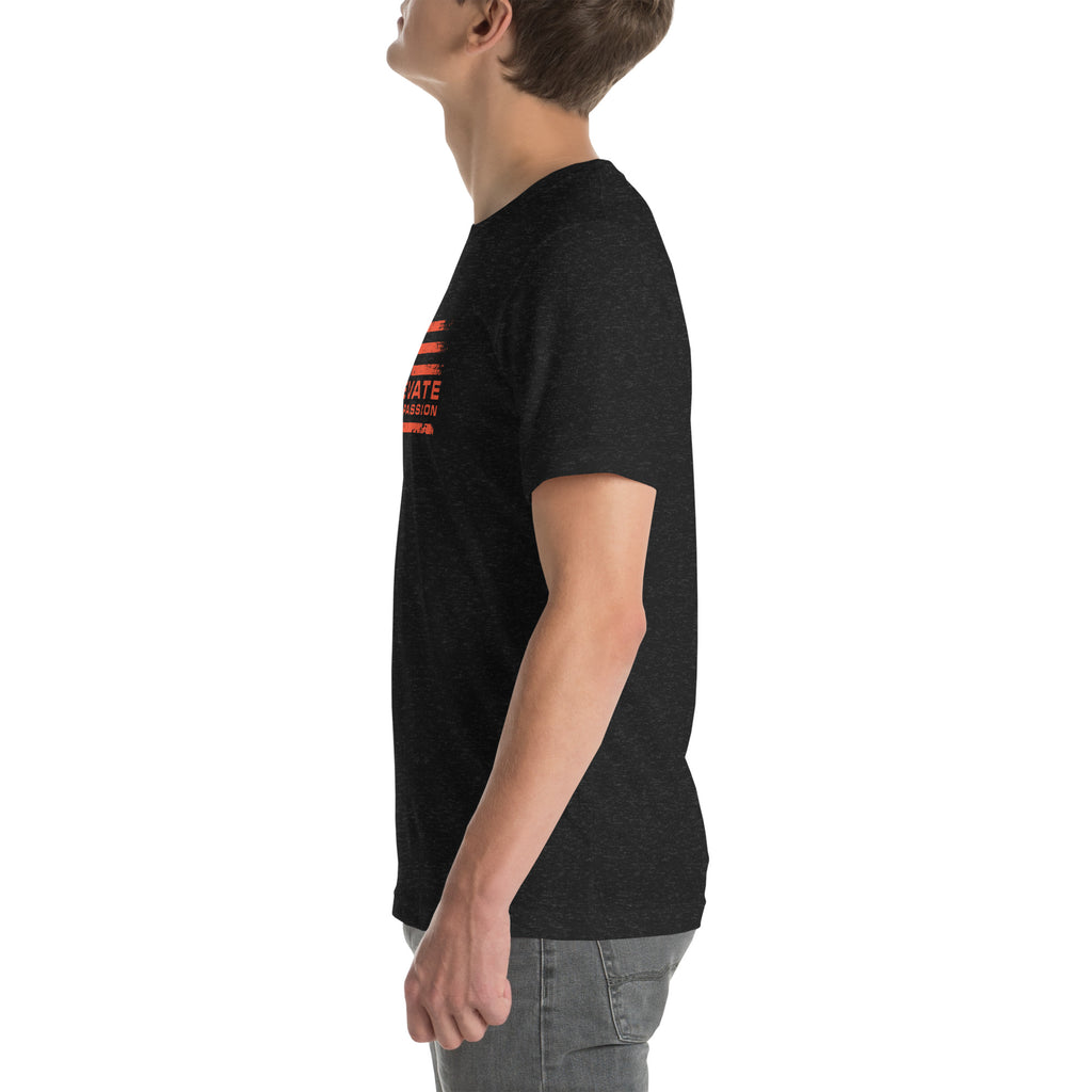 Unisex t-shirt-Elevate Your Passion America | Be Proud Of Your Country